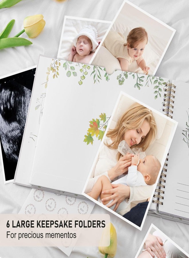 VinTS Pregnancy Journal,Pregnancy Baby Book for First Time Moms,135 Pages Hard Cover Pregnancy Memory Book With Stickers for First Time Mom to Be,Expecting Women - Image 4